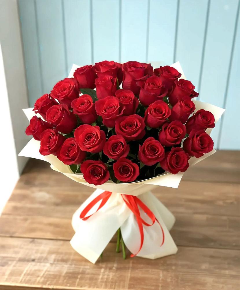 Букет 29 Красных роз в Бузулуке