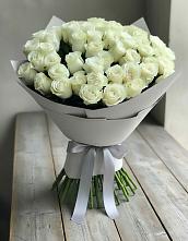 Букет 35 Белых роз в Бузулуке