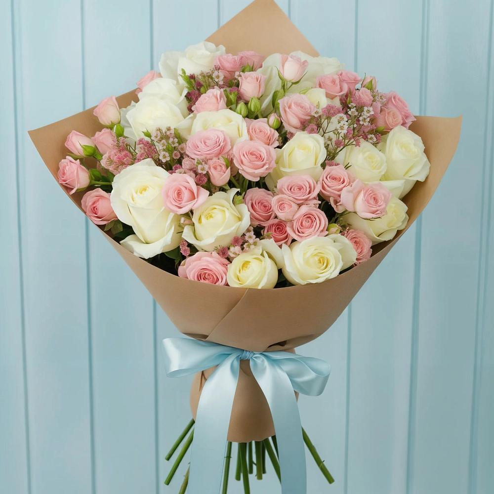 Букет цветов из: Розы в Бузулуке