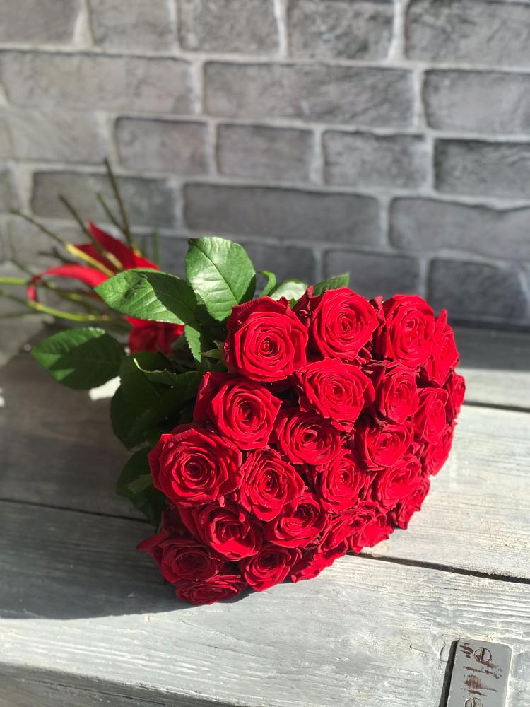 Букет Красные розы Фридом в Бузулуке