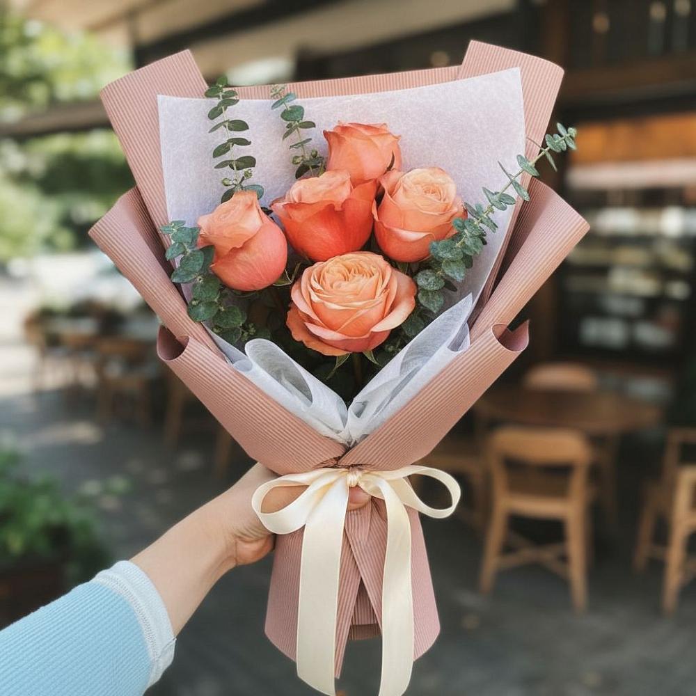 Букет цветов из: Розы в Бузулуке