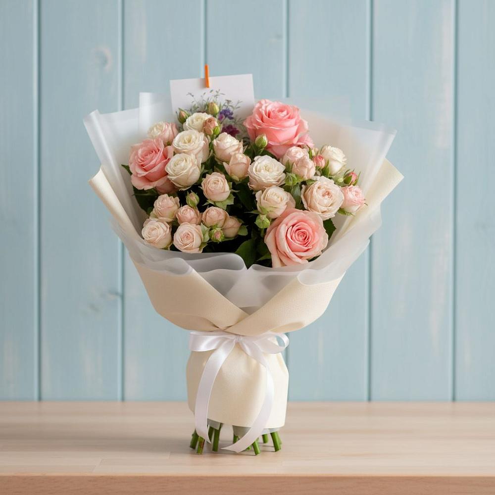 Букет цветов из: Розы в Бузулуке