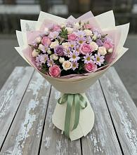 Букет цветов из:  Розы и Хризантемы #REPLACE_PRED# Бузулуке