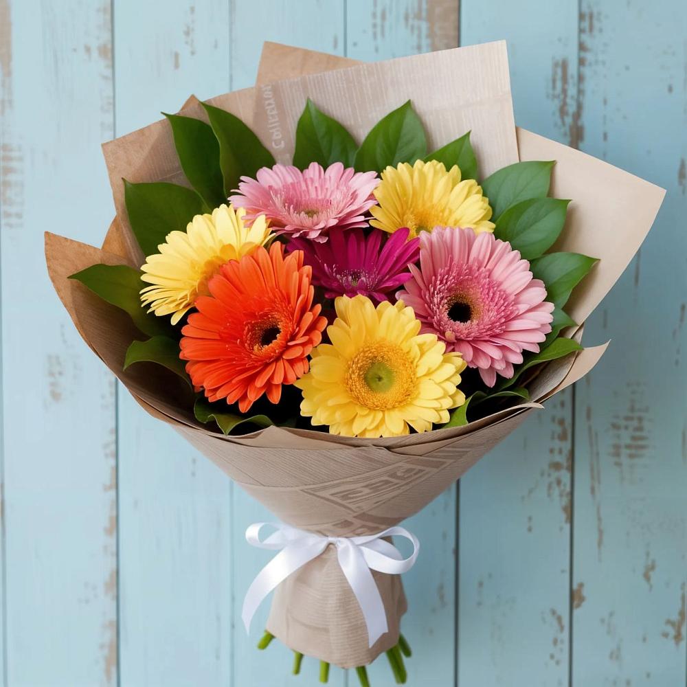 Букет цветов из: Герберы в Бузулуке