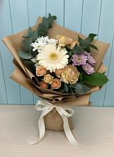 Букет цветов из:  Герберы и Хризантемы в Бузулуке