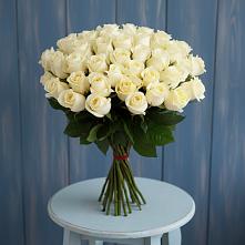 Букет 51 Белая роза Эдлесс Лав #REPLACE_PRED# Бузулуке