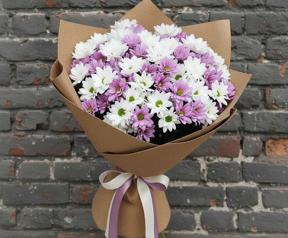 Букет цветов из: Хризантемы в Бузулуке