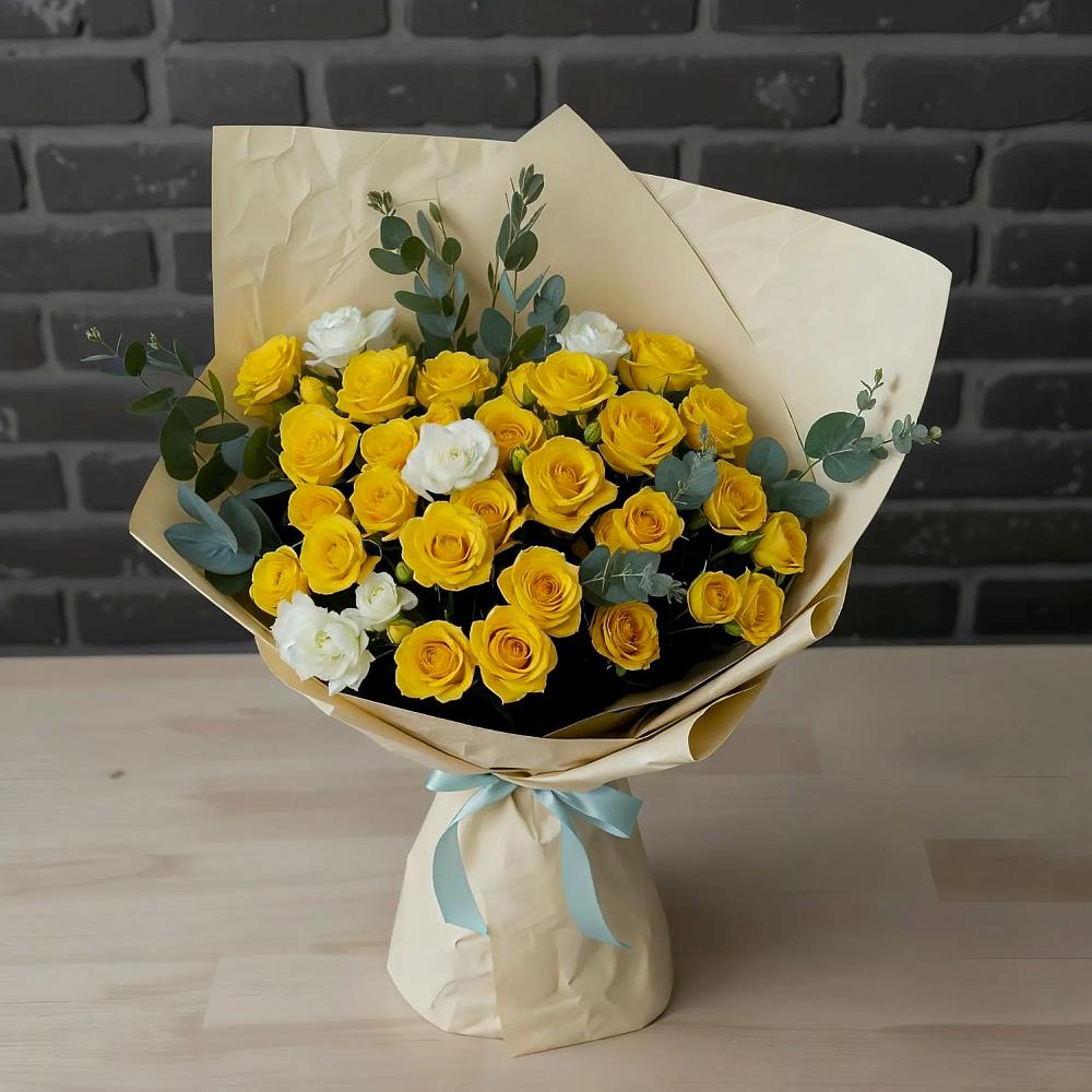 Букет цветов из: Розы в Бузулуке