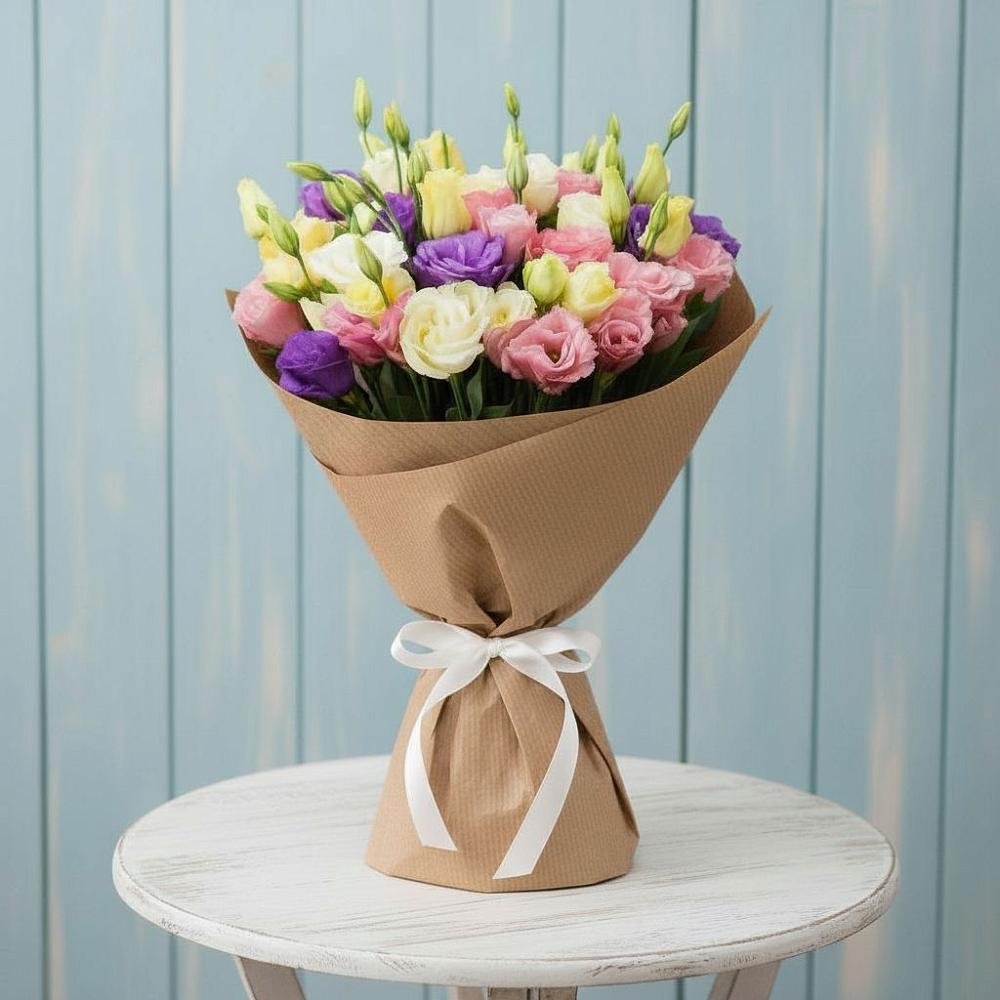 Букет цветов из: Лизиантусы в Бузулуке