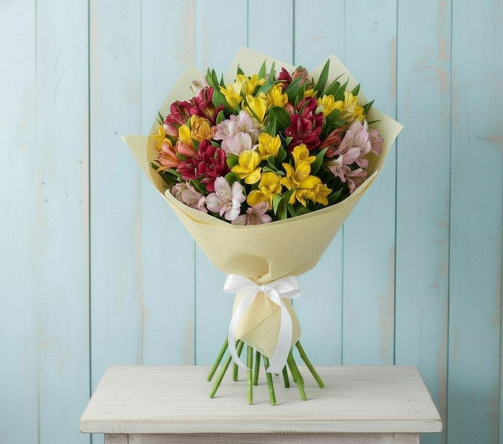 Букет цветов из: Альстромерии в Бузулуке