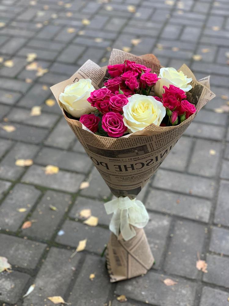 Букет цветов из: Розы в Бузулуке