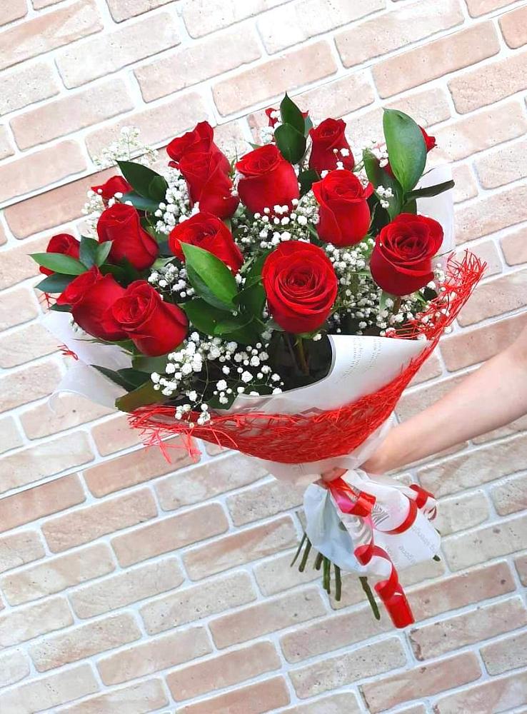 Букет цветов из: Розы в Бузулуке