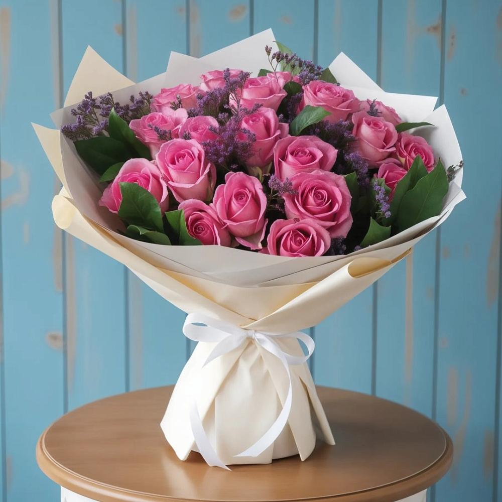 Букет цветов из: Розы в Бузулуке