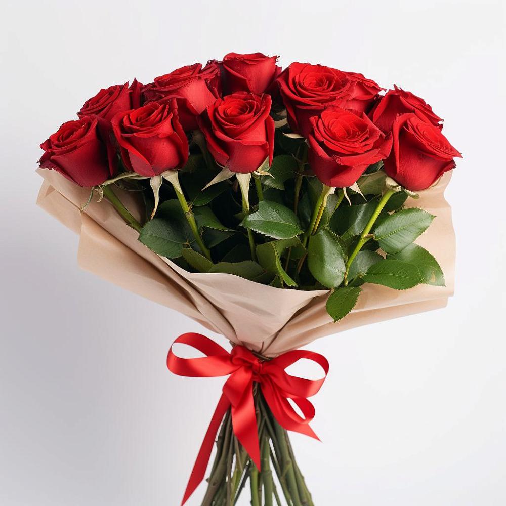 Букет 11 Красных роз Эдлесс Лав в Бузулуке